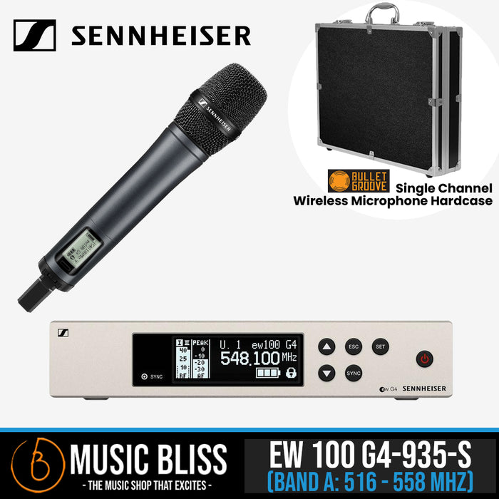 Sennheiser EW 100 G4-935-S Wireless Handheld Microphone System