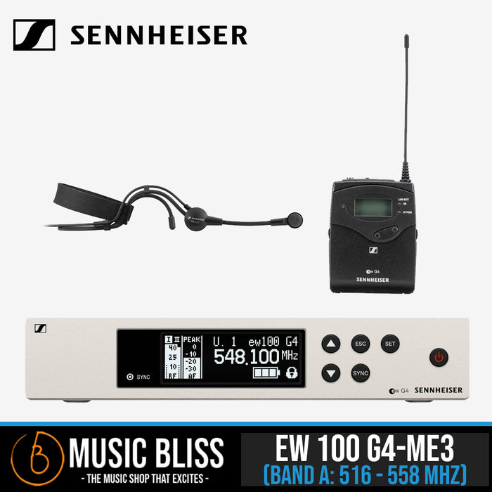 Sennheiser Pro Audio Sennheiser EW 100-ME3 Wireless Cardioid