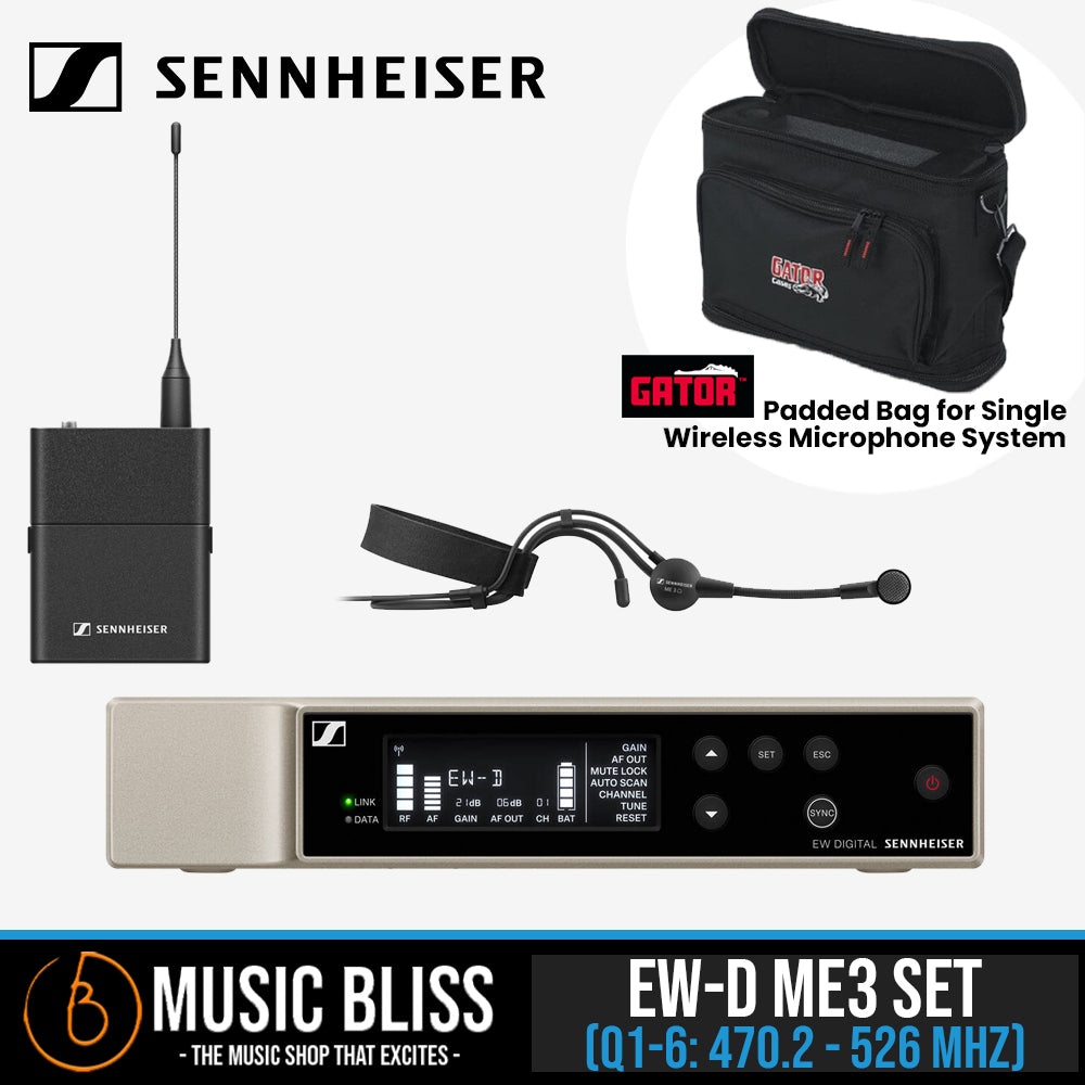 Sennheiser EW-D CI1 SET (R4-9) Guitar Digital Wireless System Set