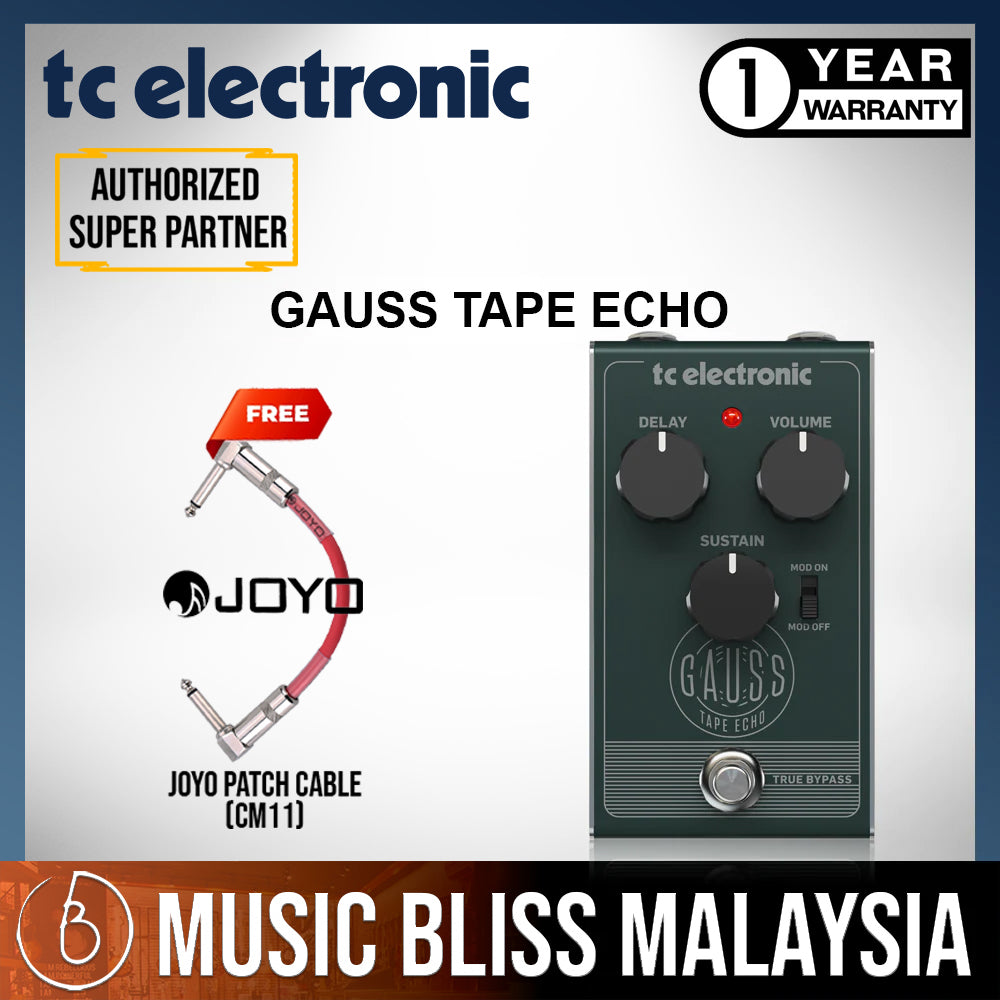 tc electronic GAUSS TAPE ECHO ロカビリー - エフェクター