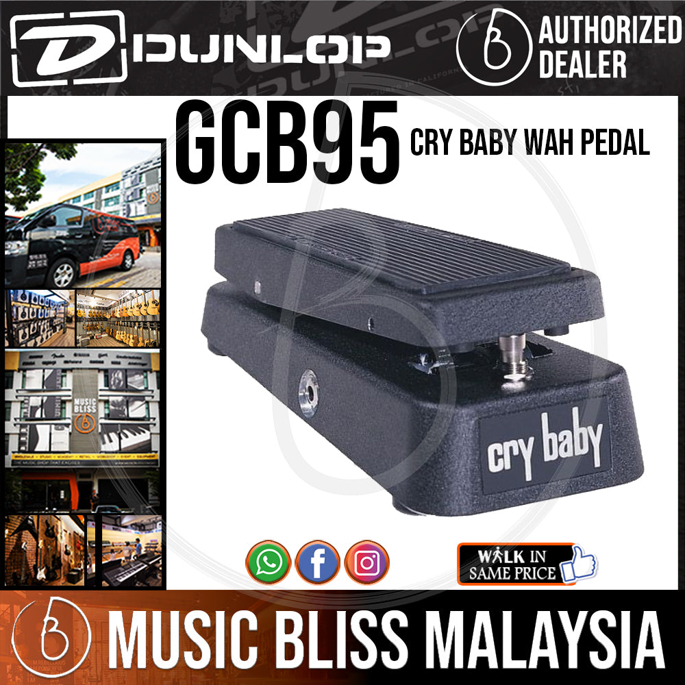 Jim Dunlop GCB95 Cry Baby Wah Pedal | Music Bliss Malaysia