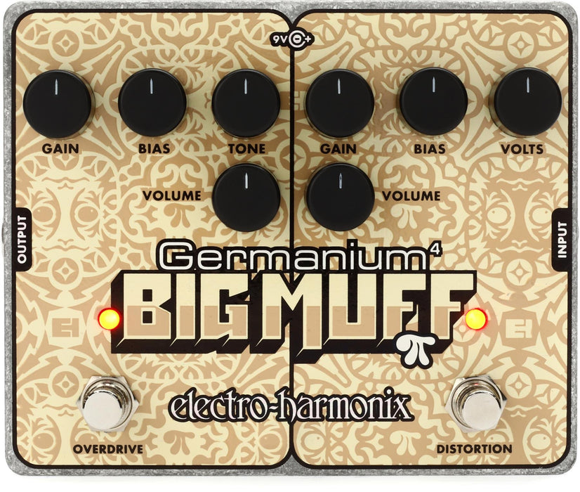 Electro Harmonix Germanium 4 Big Muff Pi Overdrive Distortion Pedal (Electro-Harmonix / EHX) - Music Bliss Malaysia