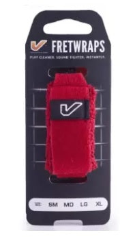 Gruv Gear FretWraps HD 'Fire' String Muter Single Pack - Large (FW-1PK-RED-LG / FW 1PK RED LG) - Music Bliss Malaysia