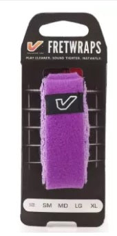 Gruv Gear FretWraps HD 'Gem' String Muter Single Pack - Small (FW-1PK-PUR-SM / FW 1PK PUR SM) - Music Bliss Malaysia