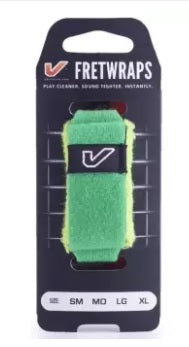 Gruv Gear FretWraps HD 'Leaf' String Muter Single Pack - Small Green (FW-1PK-GRN-SM / FW 1PK GRN SM) - Music Bliss Malaysia