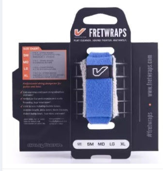 Gruv Gear FretWraps HD 'Sky' Single Pack - Small Blue (FW-1PK-BLU-SM / FW 1PK BLU SM) - Music Bliss Malaysia