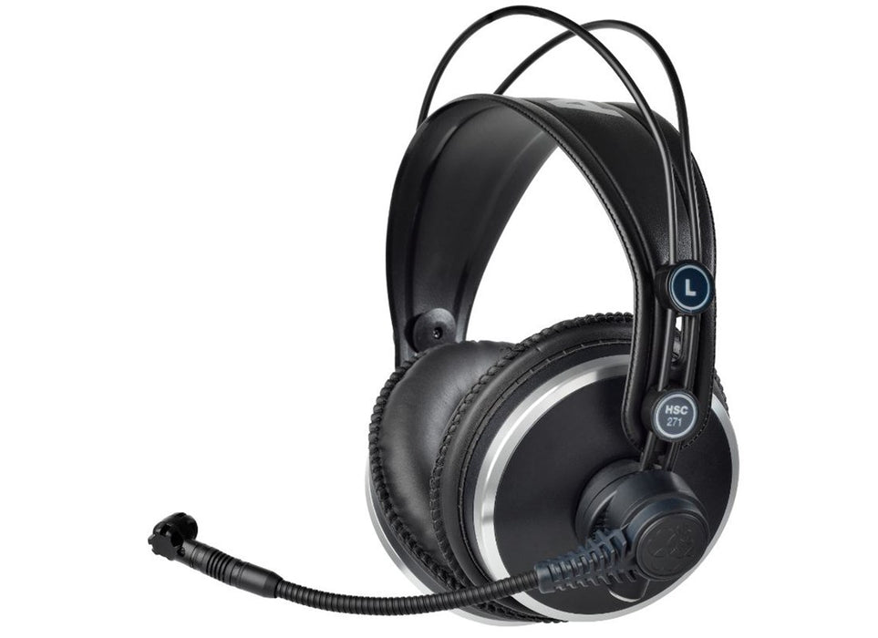 AKG HSC271 Studio Set Professional Headset with Dynamic Microphone - Music Bliss Malaysia