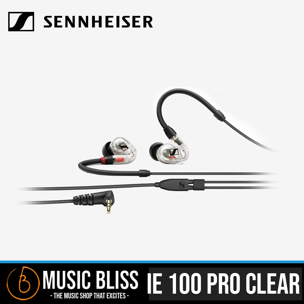 Sennheiser IE 100 PRO In-Ear Monitoring Headphones - Clear | Music