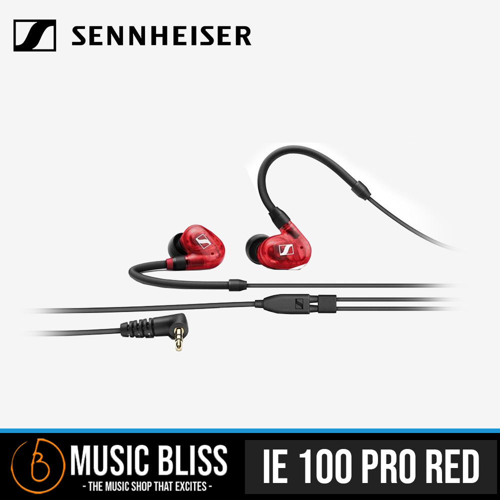 Sennheiser IE 100 PRO In-Ear Monitoring Headphones - Red | Music