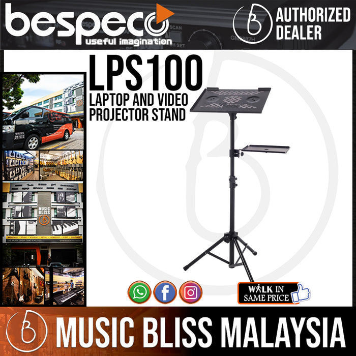 Bespeco Laptop and Video Projector Stand (LPS-100) - Music Bliss Malaysia