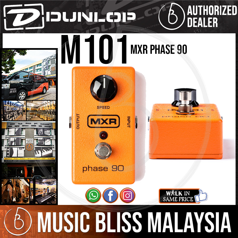 Jim Dunlop MXR M101 Phase 90 Phaser Pedal | Music Bliss Malaysia