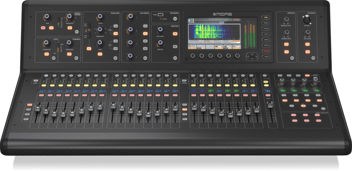 Midas M32 LIVE 40-channel Digital Mixer for Live Performance and Studio Recording (M32LIVE) - Music Bliss Malaysia