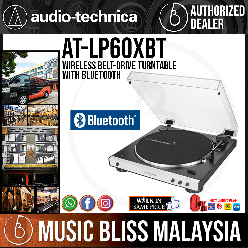 Audio-Technica AT-LP60XBT Bluetooth Belt Drive Turntable