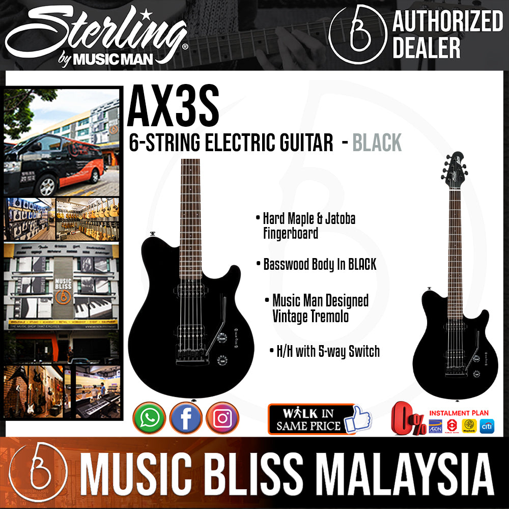 Sterling by music man deals ax3s axis