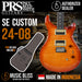 PRS SE Custom 24-08 Electric Guitar with Bag - Vintage Sunburst (Made in Indonesia) - Music Bliss Malaysia