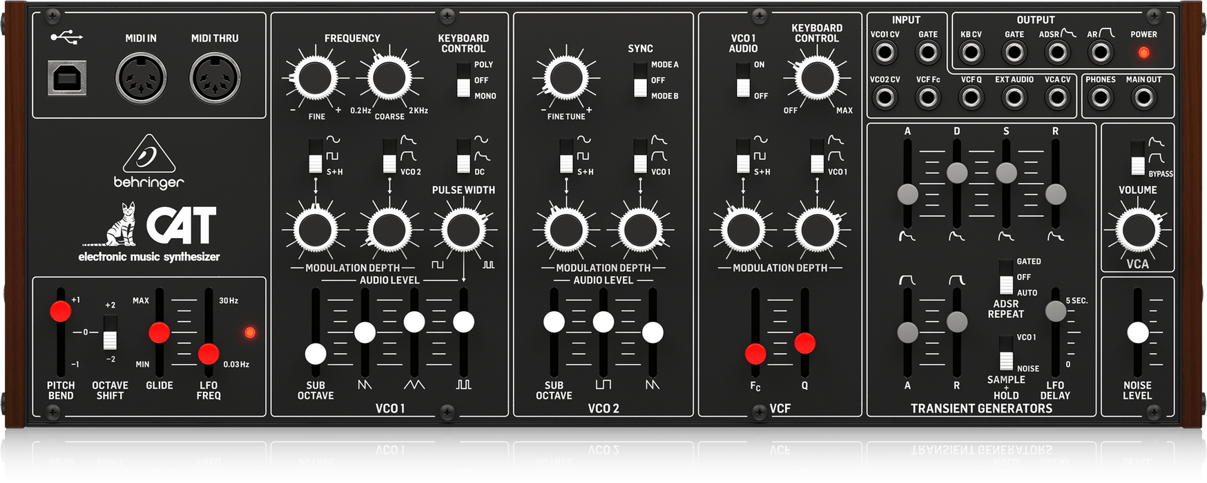 Behringer CAT Desktop Duophonic Analog Synthesizer Module - Music Bliss Malaysia