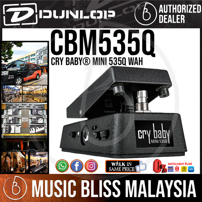 Jim Dunlop CBM535Q Cry Baby Mini 535Q Wah Pedal | Music Bliss Malaysia