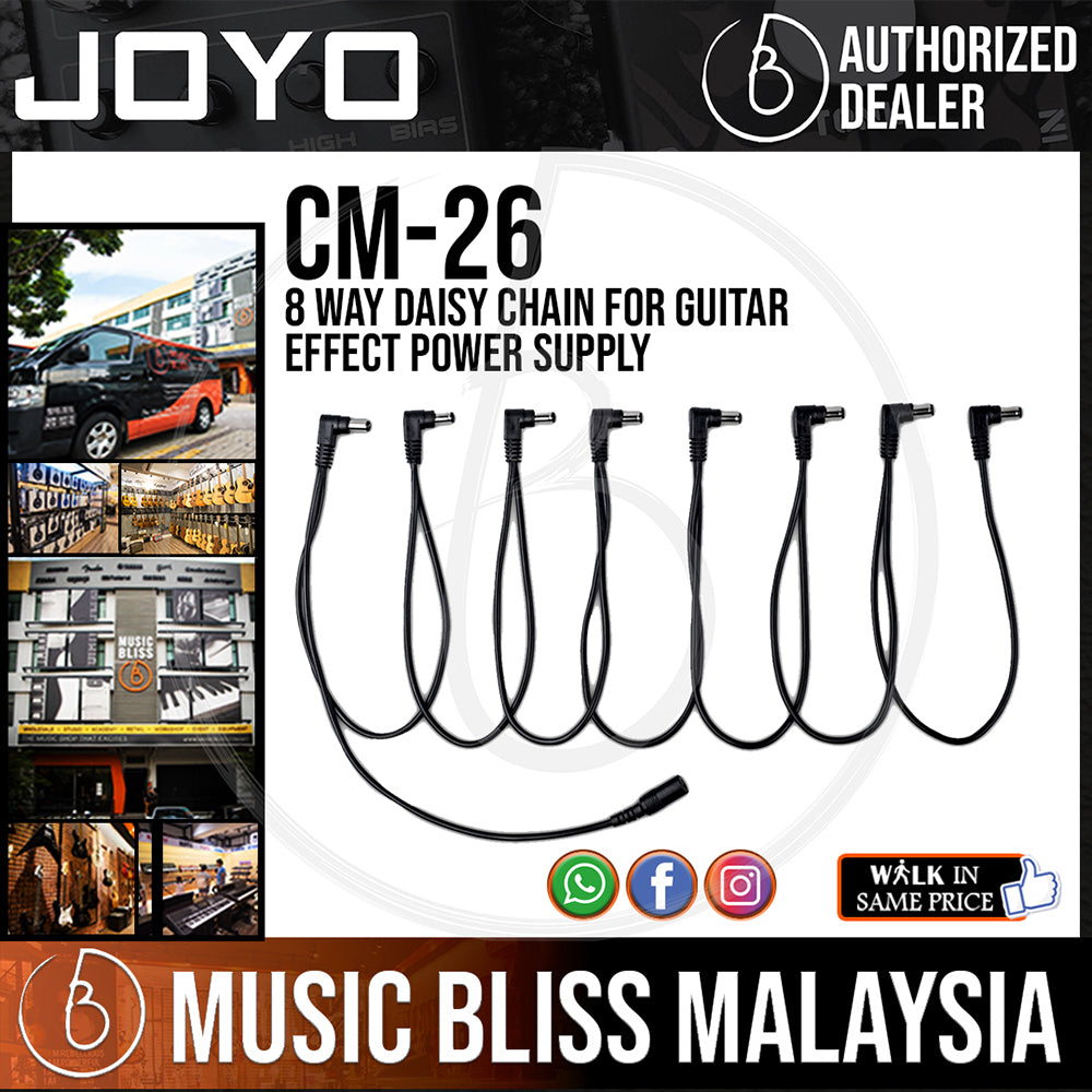 Joyo CM-26 8 Way Daisy Chain for Guitar Effect Power Supply