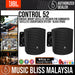 JBL Control 52 Surface-Mount Satellite Speaker for Subwoofer-Satellite Loudspeaker System - Black (Pair) (Control52) - Music Bliss Malaysia