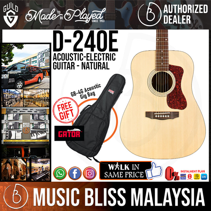 Guild acoustic online electric guitars