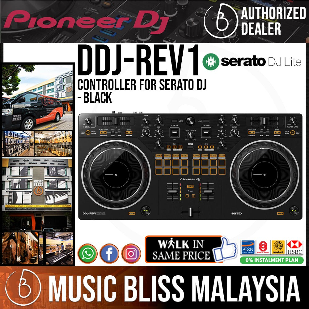 DJ DDJ-REV1 CONTROLADOR DJ REV 1 - Controladores USB DJ