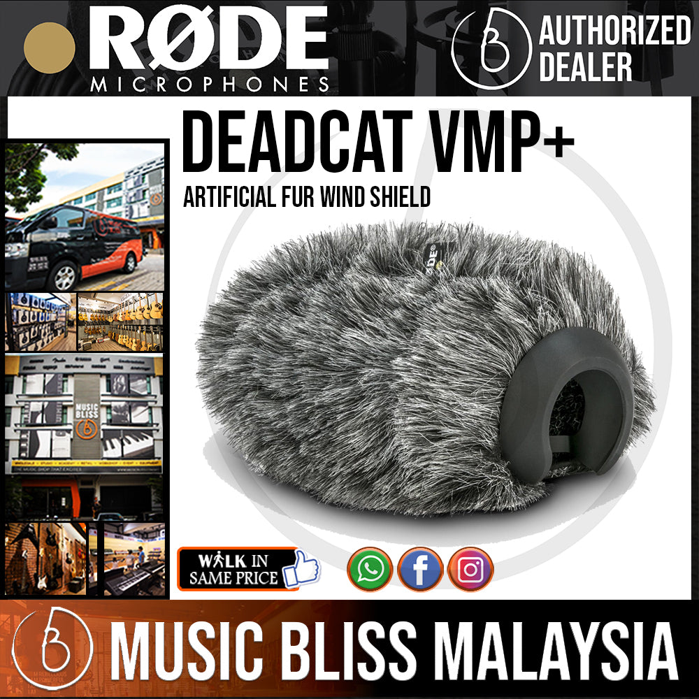 Rode Videomic Pro+ with DeadCat VMP+