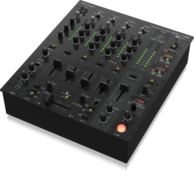 Behringer Pro Mixer DJX900USB 4-channel DJ Mixer - Music Bliss Malaysia