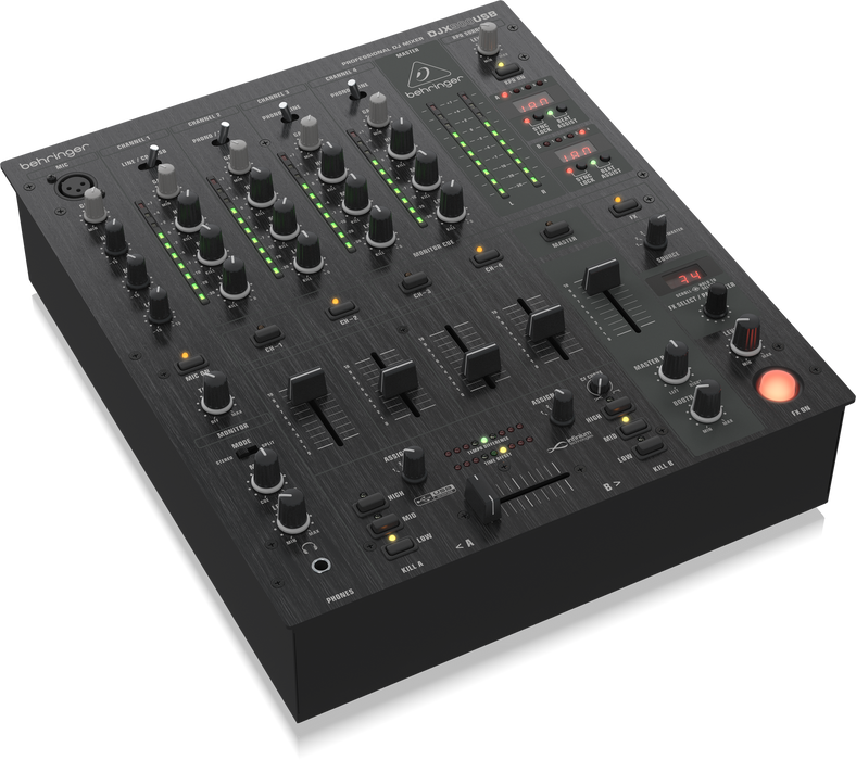 Behringer Pro Mixer DJX900USB 4-channel DJ Mixer - Music Bliss Malaysia