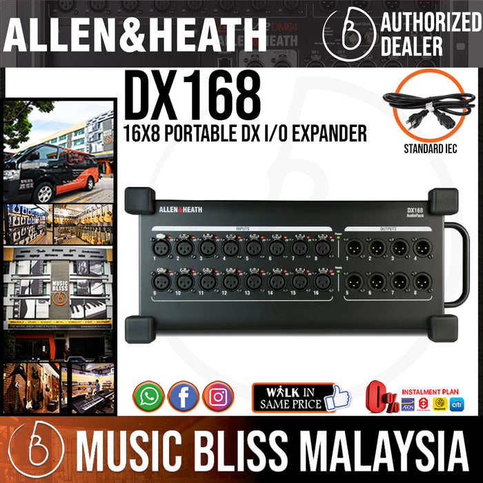 Allen & Heath DX168 Stage Box (DX-168) - Music Bliss Malaysia