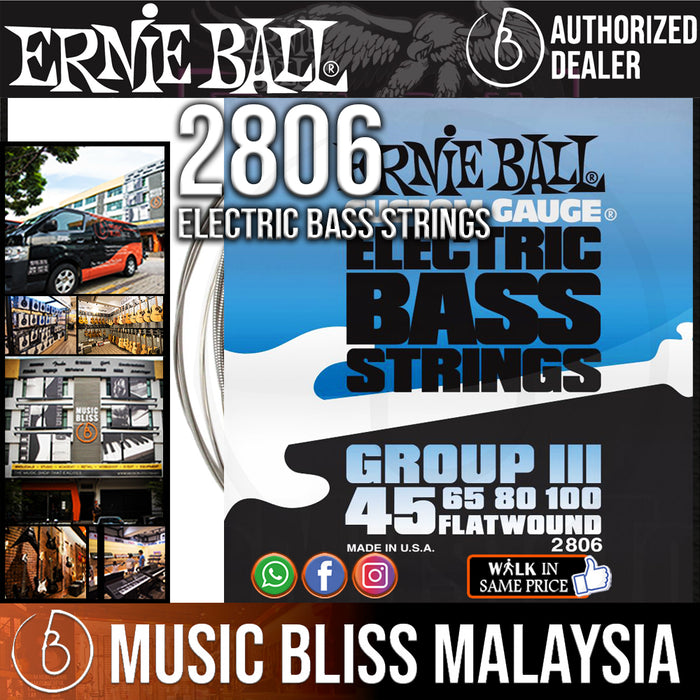 Ernie ball deals group iii flatwound