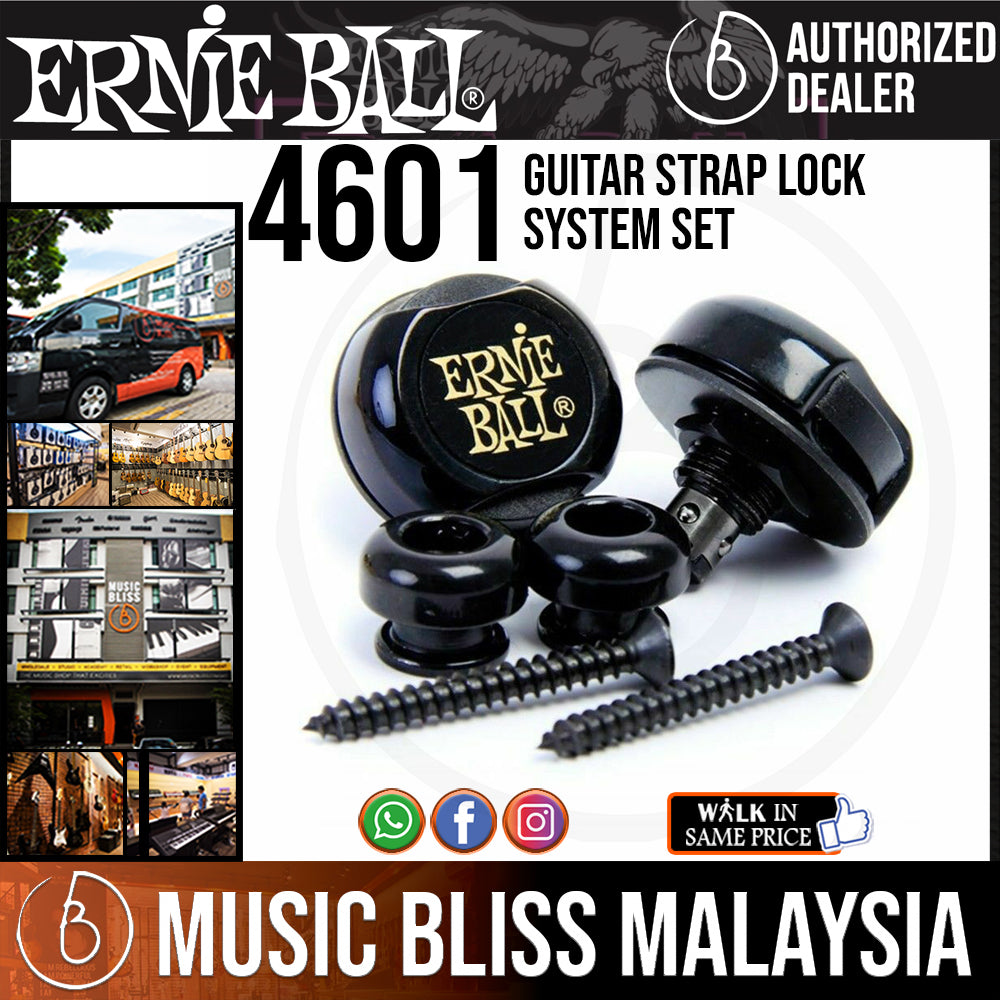 Ernie Ball Super Locks - Black