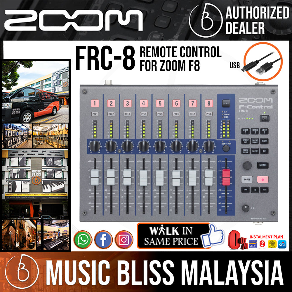 ZOOM FRC-8 F-Control リモートコントローラー - レコーディング/PA機器