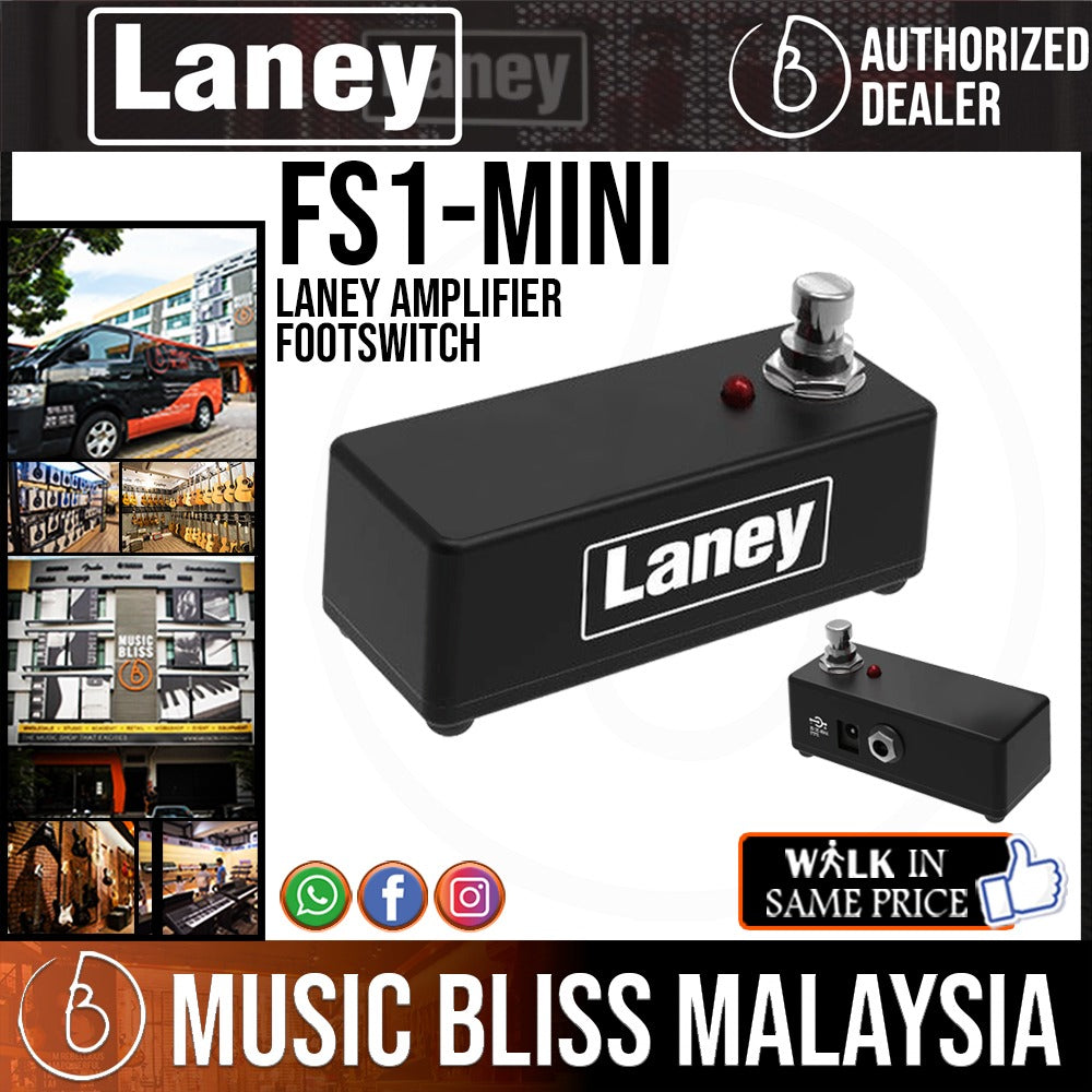 Laney FS1-MINI Single Footswitch Mini Pedal | Music Bliss Malaysia