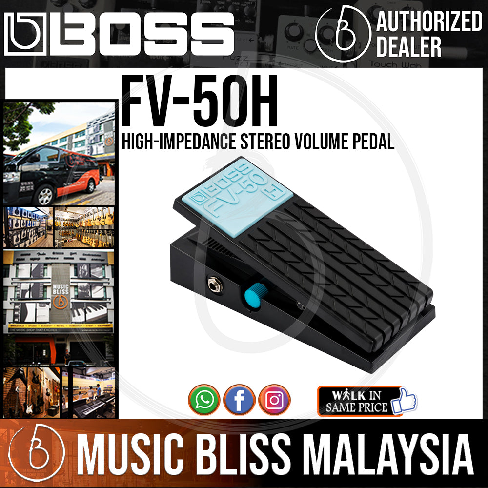 Boss - Fv-50h - Pedale De Volume Guitare Effets Guitare