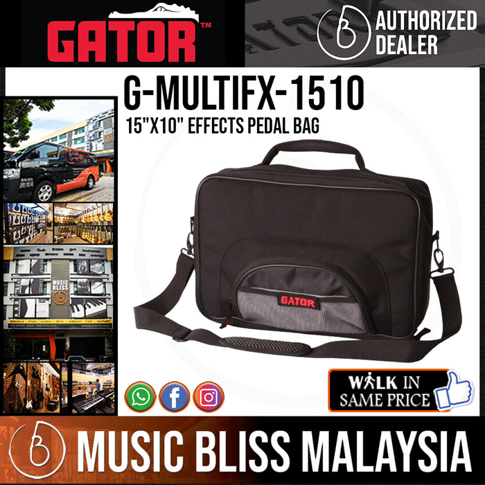 Gator G-MULTIFX-1510 Effects Pedal Bag 15x10