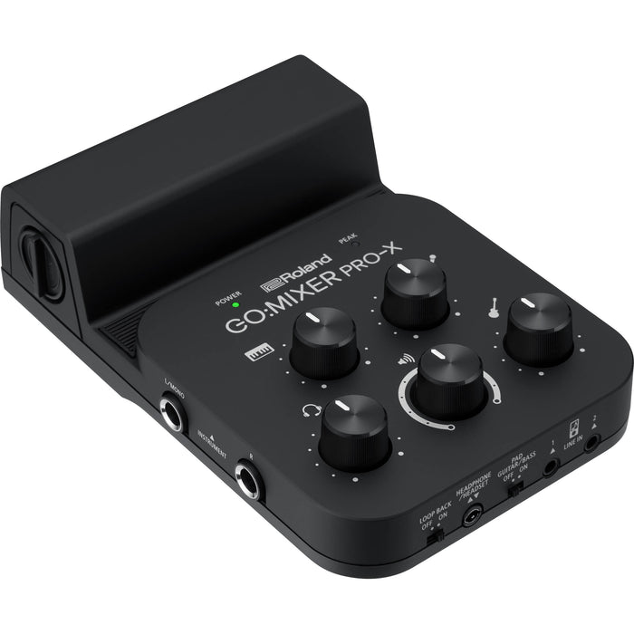 Roland GO:MIXER PRO-X Audio Mixer for Smartphones (GO MIXER PRO X / GOMIXERPROX) - Music Bliss Malaysia