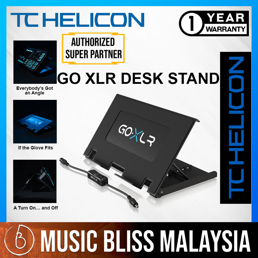 TC-Helicon GO XLR Desk Stand | Music Bliss Malaysia