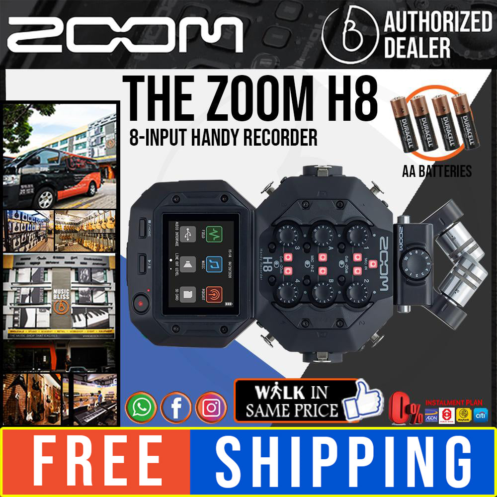 Zoom H2n Handy Recorder with 0% Instalment