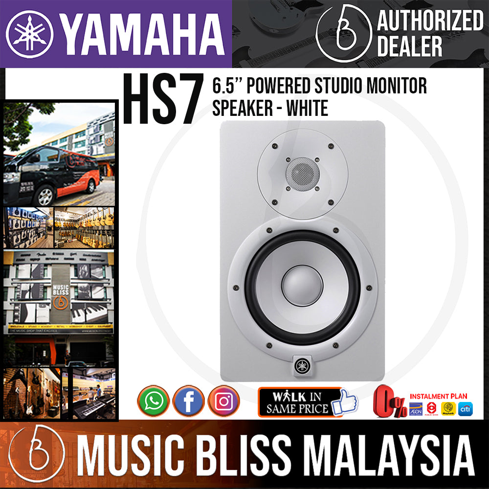 Yamaha best sale hs7 6.5