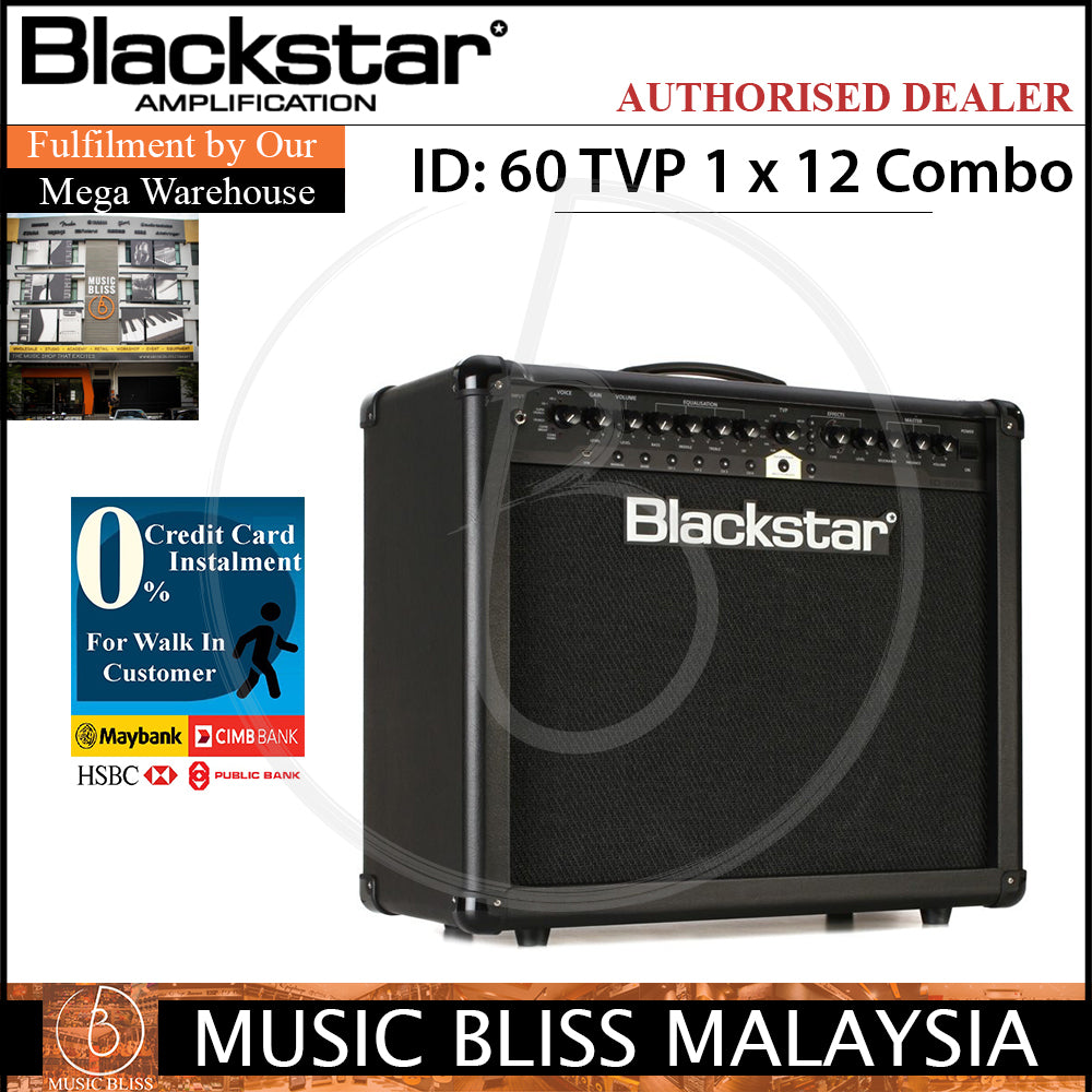 Blackstar ID 60 TVP 1x12 Guitar Amplifier | Music Bliss Malaysia