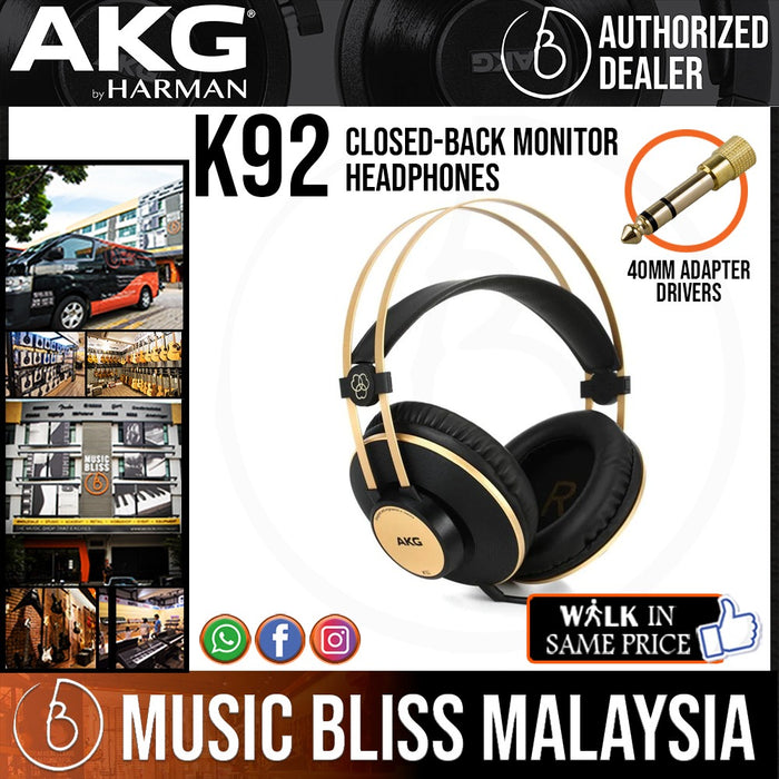 K92  Closed-back headphones