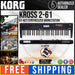 Korg Kross 2 61 61-key Synthesizer Workstation with 0% Instalment - Music Bliss Malaysia