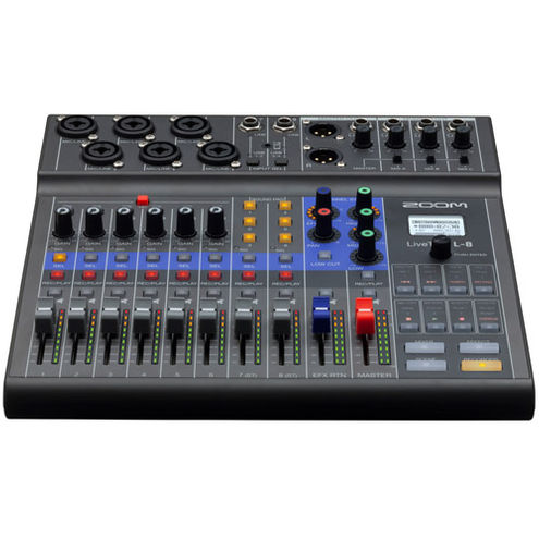 Zoom LiveTrak L8 8-channel Digital Mixer / Recorder with 0% Instalment (L-8) - Music Bliss Malaysia