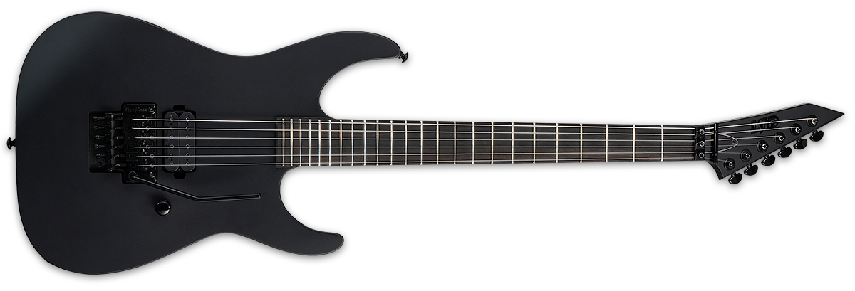 ESP LTD M-Black Metal - Black Satin - Music Bliss Malaysia