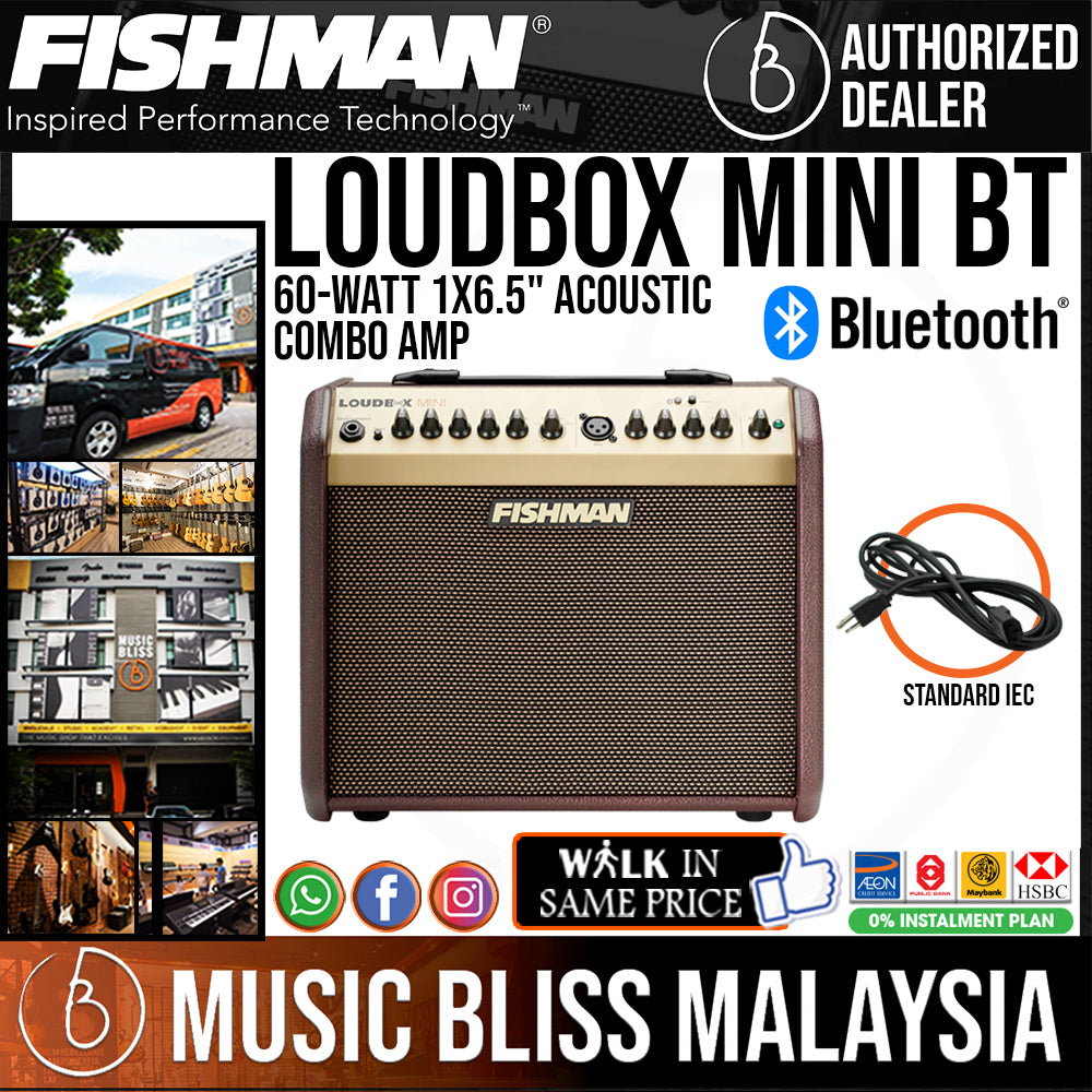 Fishman Loudbox Mini BT 60-watt 1x6.5 Acoustic Combo Amp