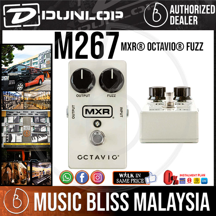 Jim Dunlop MXR M267 Octavio Fuzz Pedal | Music Bliss Malaysia