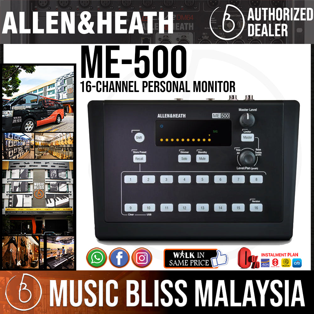 Allen & Heath ME-500 16-Channel Personal Mixer