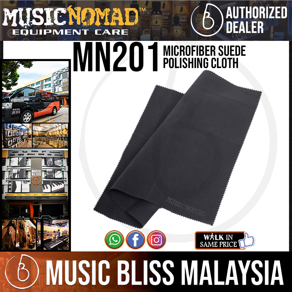 Music Nomad Microfiber Cloths Drum Detailing Cleaning Polish