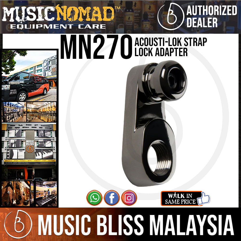 Music Nomad MN270 Acousti-Lok Strap Lock Adapter for Standard