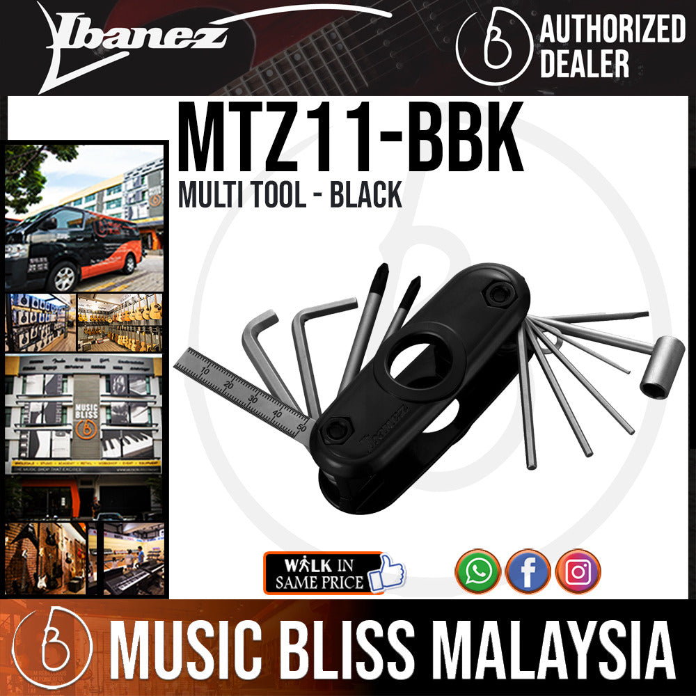 IBANEZ MTZ11 BBK GUITAR MULTI TOOL